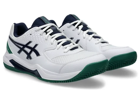 calzado asics gel dedicate 8 blanco