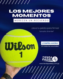 PELOTA WILSON XL PARA FIRMA