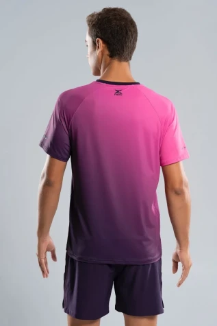 REMERA NOX MEN BLACKBERRY ROSE DEGRADE