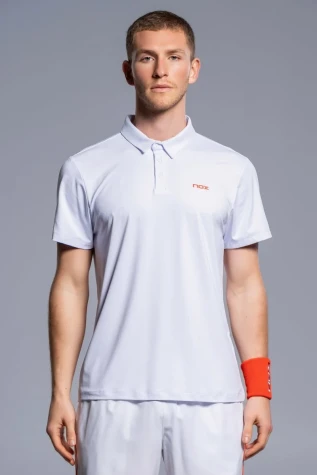 REMERA NOX MEN POLO TEAM WHITE
