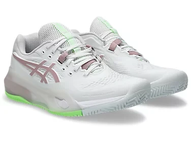 CALZADO ASICS WOMEN GEL RESOLUTION X WHITE MORGANITE