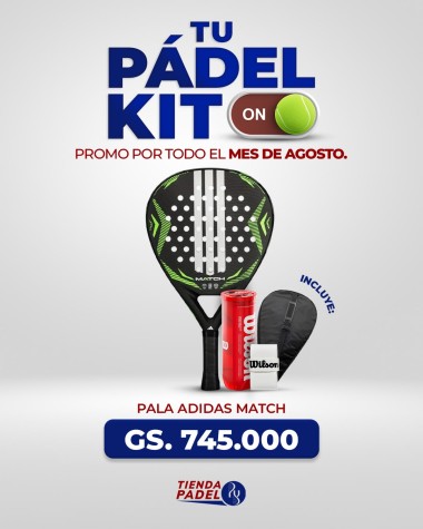 PALA ADIDAS MATCH BLACK LIME 2026