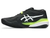 CALZADO ASICS MEN GEL RESOLUTION X CLAY BLACK WHITE