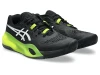CALZADO ASICS MEN GEL RESOLUTION X CLAY BLACK WHITE